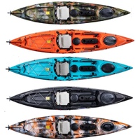 Galaxy Kayaks Alboran HV Sit on Top Angelkajak mit Fusssteuerung Fishing Kayak, Galaxy Kayaks:(J) Jungle