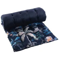 Dynamic24 Palettenkissen 60 x 120 cm Blau