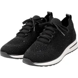 REMONTE Schnürschuhe in Schwarz | Gr.: 38