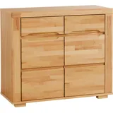 OTTO home Denis 98,5 x 85 x 40 cm Beige / Braun