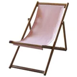 Primaster Karla Gartenliegestuhl 200 x 60 x 80 cm Rosa