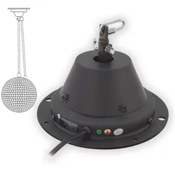 Spiegelkugel Sicherheits Motor SATISFIRE MBM-5010, 10kg, bis 50cm Kugel, 1,5 Umdrehungen