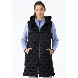 Lpo Funktionsweste LPO "TESSY II LONG", Damen, Gr. 40 (M), schwarz, Web, 100% Polyester, hüftbedeckend, Westen Funktionsweste, auch in Großen Größen erhältlich