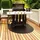 Tulup Grillmatte 100 x 100 cm Metall Schwarz