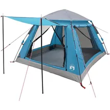 vidaXL Sofort-Zelt 3 Personen Blau
