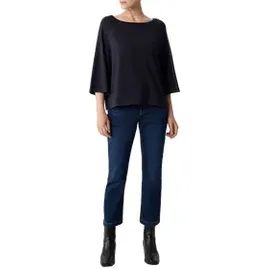 Comma, Strickpullover Blau M