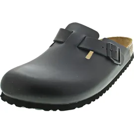 Birkenstock Boston Naturleder schmal schwarz 45