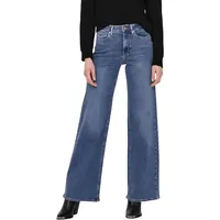 Only High-waist-Jeans »ONLMADISON BLUSH HW WIDE DNM CRO372 NOOS« ONLY Medium Blue Denim XS/32