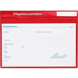 BOI Patienten-Dokumentationsmappe System-Line DIN A4 rot,