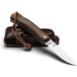 Oyo Nordmarka Taschenmesser mit Scheide - walnuss