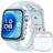 Silber Fluorelastomerarmband Blau + Freebuds SE 2