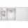 Blanco Axia III 6 S-F InFino Becken links mit Ablauffernbedienung weiß inkl. Holzschneidebrett (524666)
