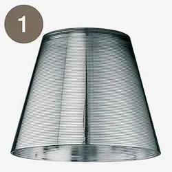 Flos Ersatzteile für Miss K, Teil Nr. 1: Diffusor - silber