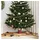 vidaXL Weihnachtsbaumständer Rot 50 x 50 x 16 cm Massives Kiefernholz