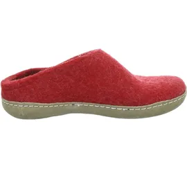 Glerups Pantoffeln Rot 42