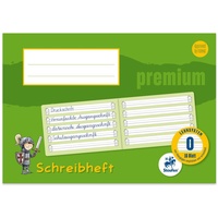 Staufen Staufen® Schreiblernheft Premium Lineatur 0 liniert DIN A5 quer 16 Blatt,