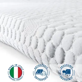 The White Stone Topper Memory Foam H3 | Matratzenauflage mit abnehmbarem Bezug