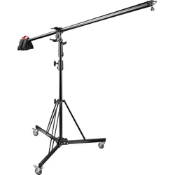 Walimex pro Filmset Pro (290 cm, 10 kg), Lampenstativ, Schwarz