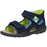 Pepino Ricosta Jungen Sandalen Manto,Kinderschuhe,WMS:Mittel,waschbar,Sommerschuhe,Freizeitschuhe,offene Schuhe,Nautic/Sky (180),24 EU