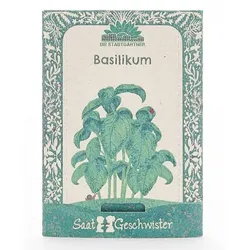 Die Stadtgärtner Saatgut Basilikum bio