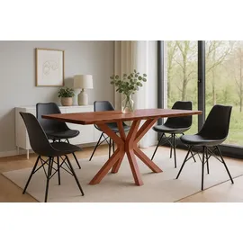 ab:stil.art.moebel Prag 160 x 85 cm braun