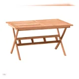 Möbilia Sora Gartentisch 135 x 75 x 85 cm natur