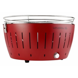 Lotusgrill Holzkohlegrill XL feuerrot inkl. USB Anschluss