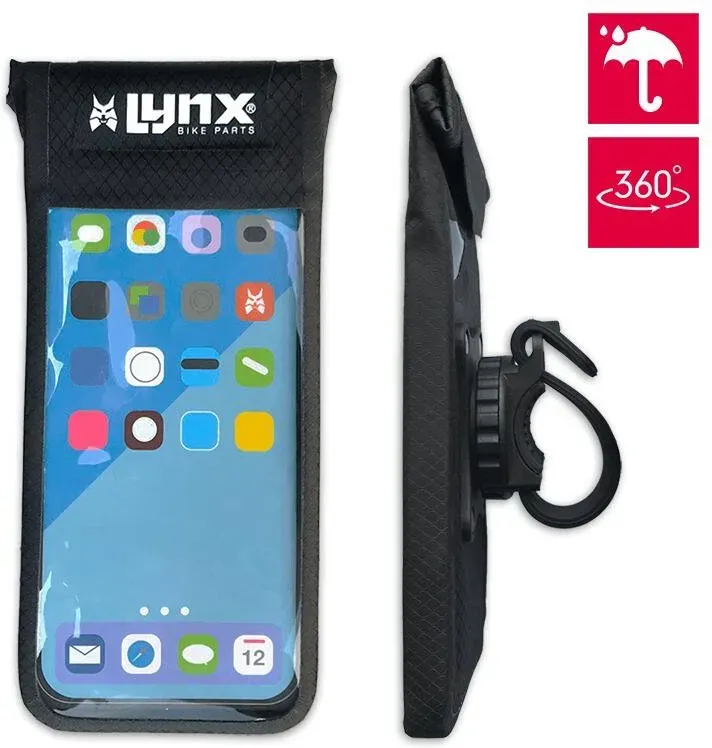 Wasserdichte Smartphone -Halter farblos No Size