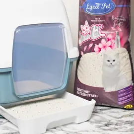 Lyra Pet 2 x 15 Liter Lyra Pet® SilverCat® Katzenstreu + Geschenk