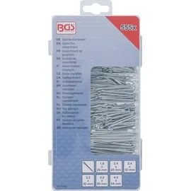 BGS Splinte-Sortiment Ø 1,6 - 4,0 mm 555-tlg.