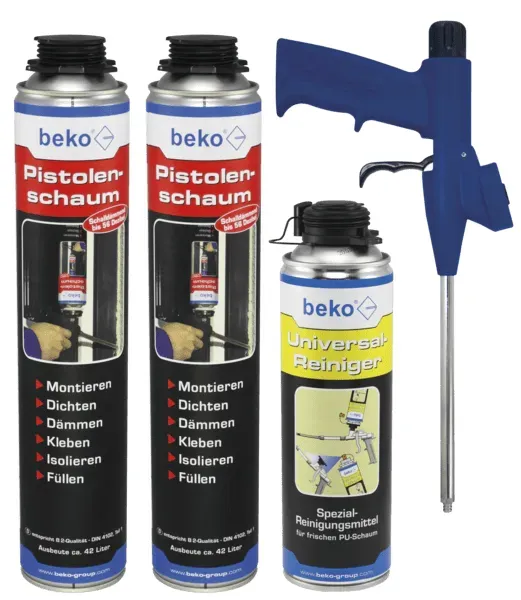 PU-Schaum-Set - beko NBS Pistolenschaum-Set