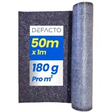 Malervlies Rollenbezug rutschfest Malerfilz Abdeckvlies 180gr 50m - Grau