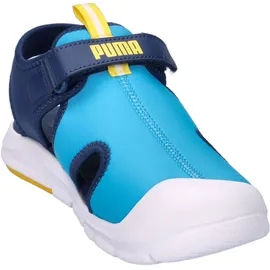 Puma Fun Racer Sandal Speed Blue/Pelé Yellow 33