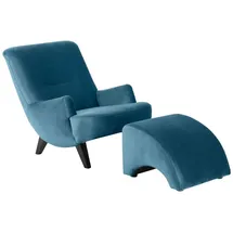 58 aufm Kessel Sessel 58aufmkessel Polyester 101 x 80 x 71 cm Petrol/Schwarz