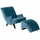 58 aufm Kessel Sessel 58aufmkessel Polyester 101 x 80 x 71 cm Petrol/Schwarz