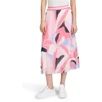 Betty & Co Maxirock Damen Plissee Rosé/Pink 36