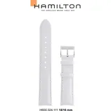 Hamilton Leder Jazzmaster Band-set Leder-weiss-18/16 H690.324.111 - weiß