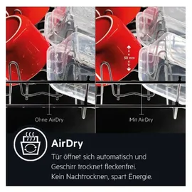 AEG Serie 7000 FSE73427P Einbau-Geschirrspüler (vollintegrierbar, 450 mm breit)
