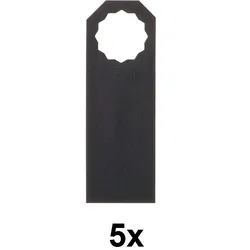 Fein Super Cut 5er Pack Dichtstoff Fugen Schneidmesser gerade Form 117
