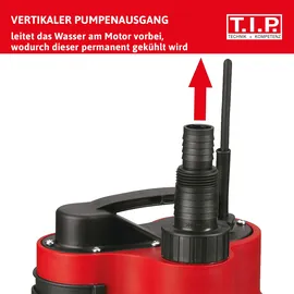 T.I.P. Schmutzwasserpumpe 13000 l/h 9m