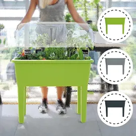 Prosperplast Hochbeet Respana 77 x 38,7 x 85 cm anthrazit