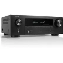 Denon AVR-X1800HDAB 7.2 AV Receiver Schwarz 8K Dolby Atmos, HEOS Built-in