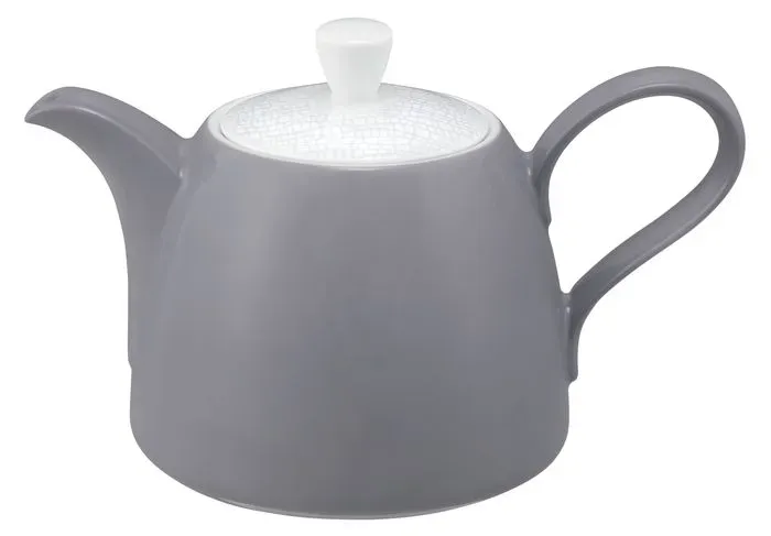 Seltmann Kaffeekanne Life Fashion 1400 ml Porzellan Grau