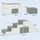 Homcom Softplay-Set Kunstleder 147 x 49 x 47 cm Grau
