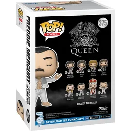Funko Freddie Mercury Funko Pop! Vinyl Figur - Weiß