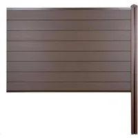 MCW Windschutz Savoie 188 cm braun WPC
