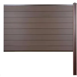MCW Windschutz Savoie 188 cm braun WPC