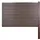 MCW Windschutz Savoie 188 cm braun WPC