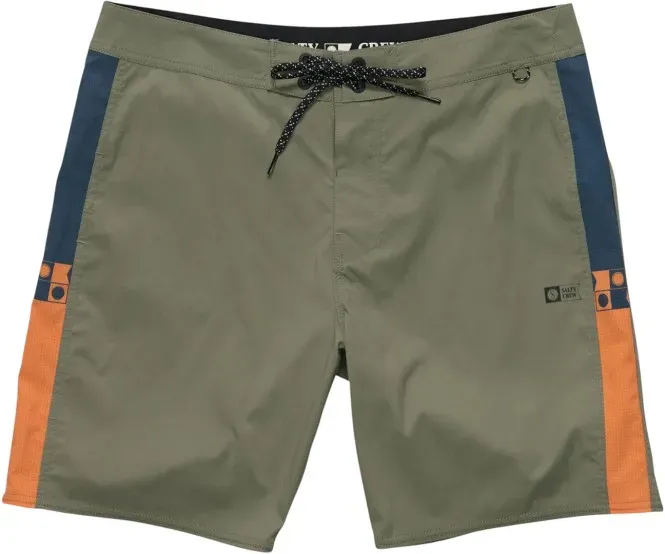 SALTY CREW CHANNEL APEX 18 Boardshort 2025 dark olive - 30