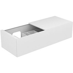 Keuco Edition 11 Unterschrank 31165140000 140 x 35 x 53,5 cm, Lack Seidenmatt Trüffel